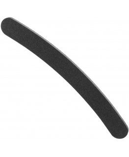 "Eurostil" nail file Padded Curved 175mm Black Package 12 pcs
