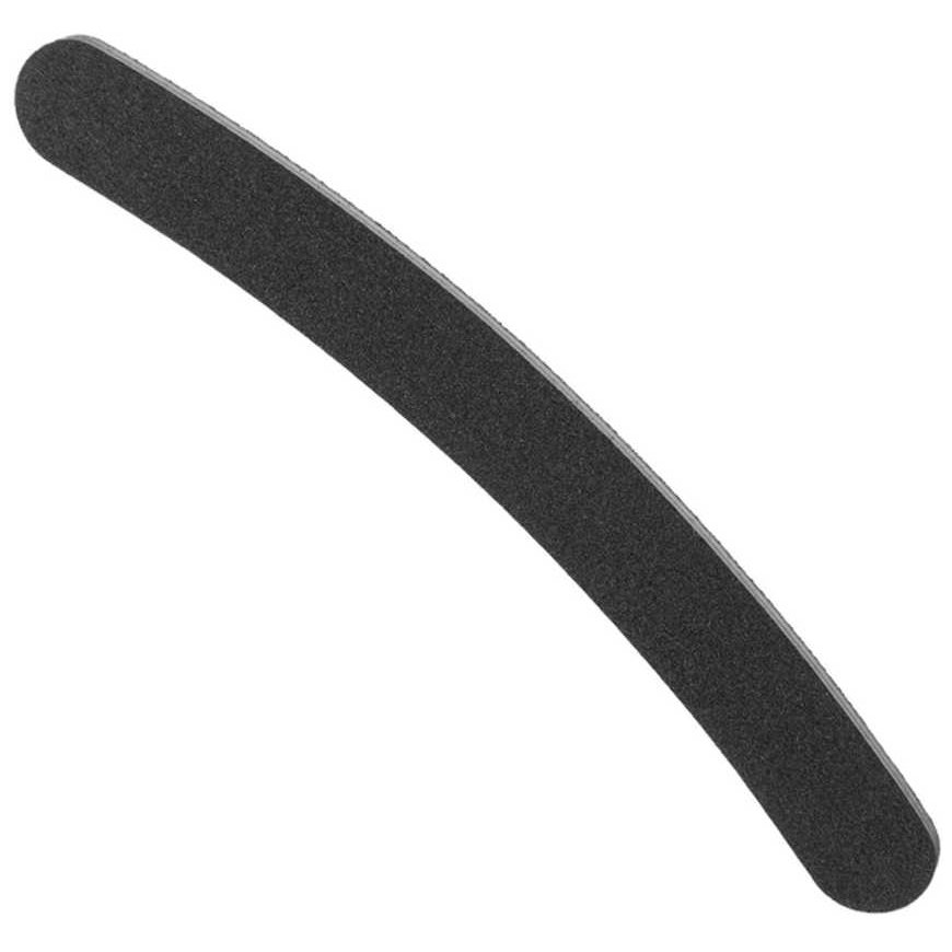 "Eurostil" nail file Padded Curved 175mm Black Package 12 pcs