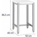 Meat Grinder Royal Catering Meat cutting block with steel base Meat Grinder Royal Catering Meat cutting block with steel base