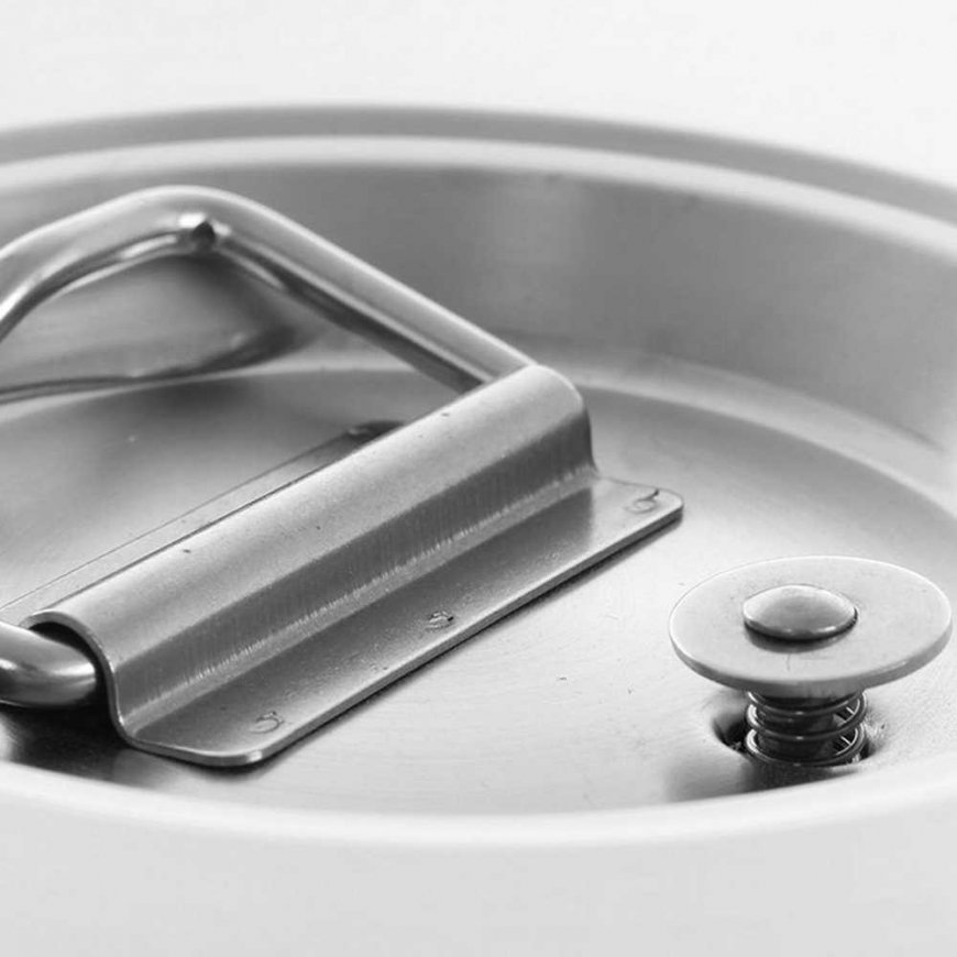 Hendi Nerūdijančio plieno termosas su kranu, 10L, sidabro spalva – 5