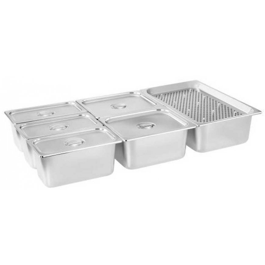 Royal Catering Water tank with tap 6 x GN 150mm 55L – 4