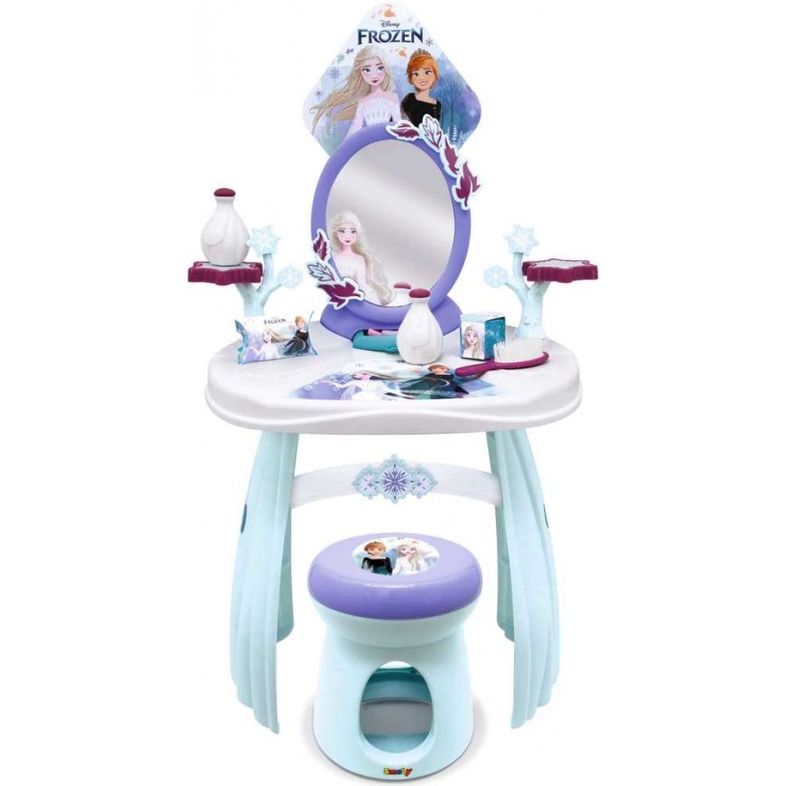 Disney Frozen Kraina Lodu Toaletka 2w1 + 10 akcesoriów – 2