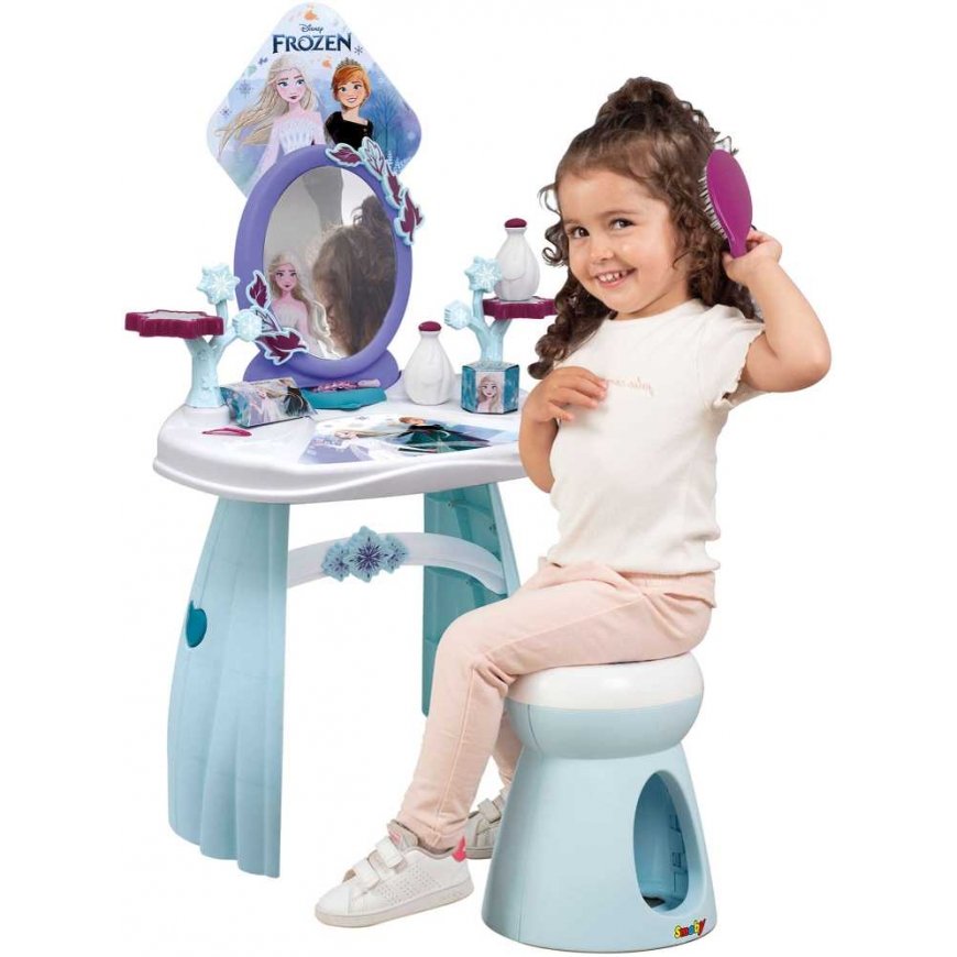 Disney Frozen Kraina Lodu Toaletka 2w1 + 10 akcesoriów – 3
