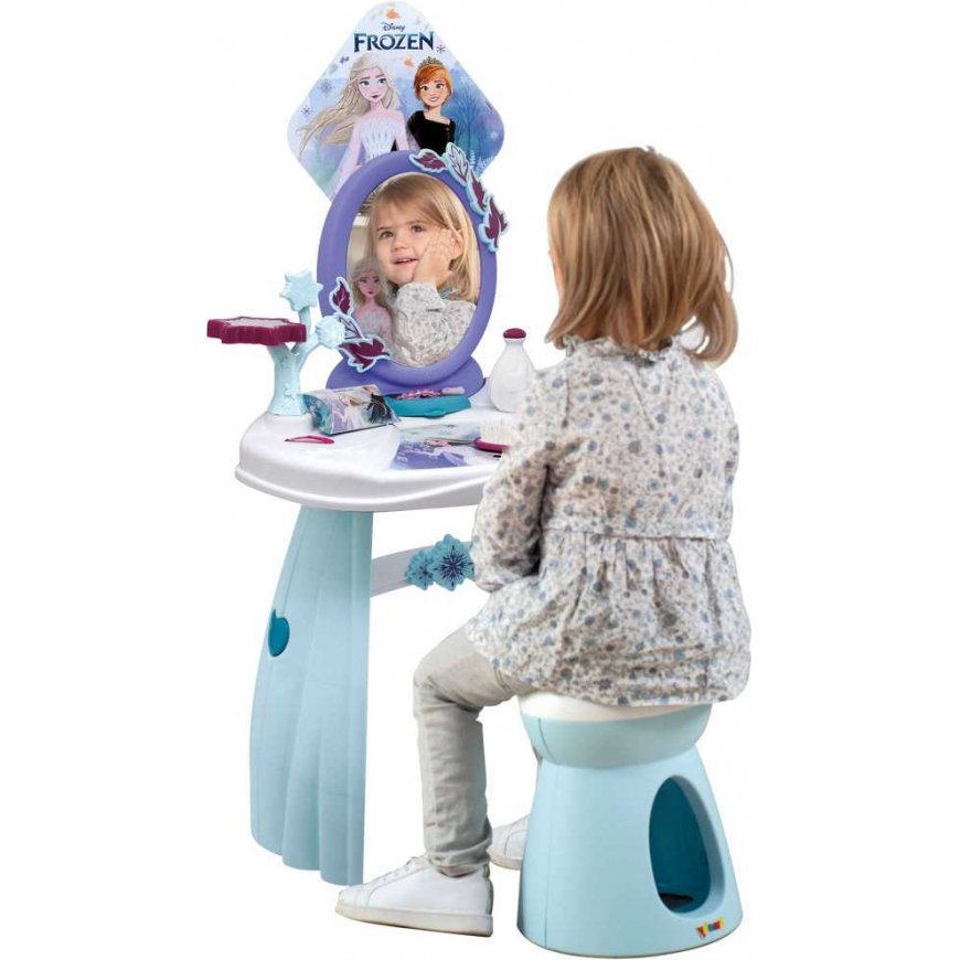 Disney Frozen Kraina Lodu Toaletka 2w1 + 10 akcesoriów – 4