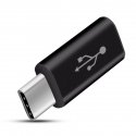 Mocco Universal Adapter Micro USB to USB Type-C Connection Black (OEM)