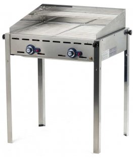 Hendi Grill gas Green Fire 2 grates GN1/1 11.6kW