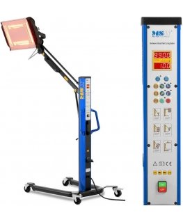 MSW Infrared dryer for car bodies 4x1000 W