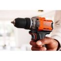 wiertarko-wkrętarka akumuliatorinė, 45Nm, 18V POWERCONNECT, Black & Decker [BCD382D2XK-QW] 2x2,0Ah, dėklas