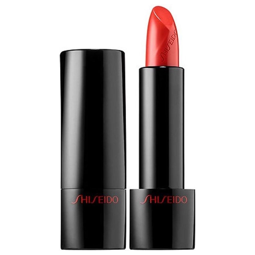 Shiseido, Rouge Rouge, Creamy Lipstick, Rd307, First Bite, 4 g – 2