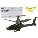 Lean Toys Apache Military Helicopter Remote Controlled RC Syma S109H Khaki