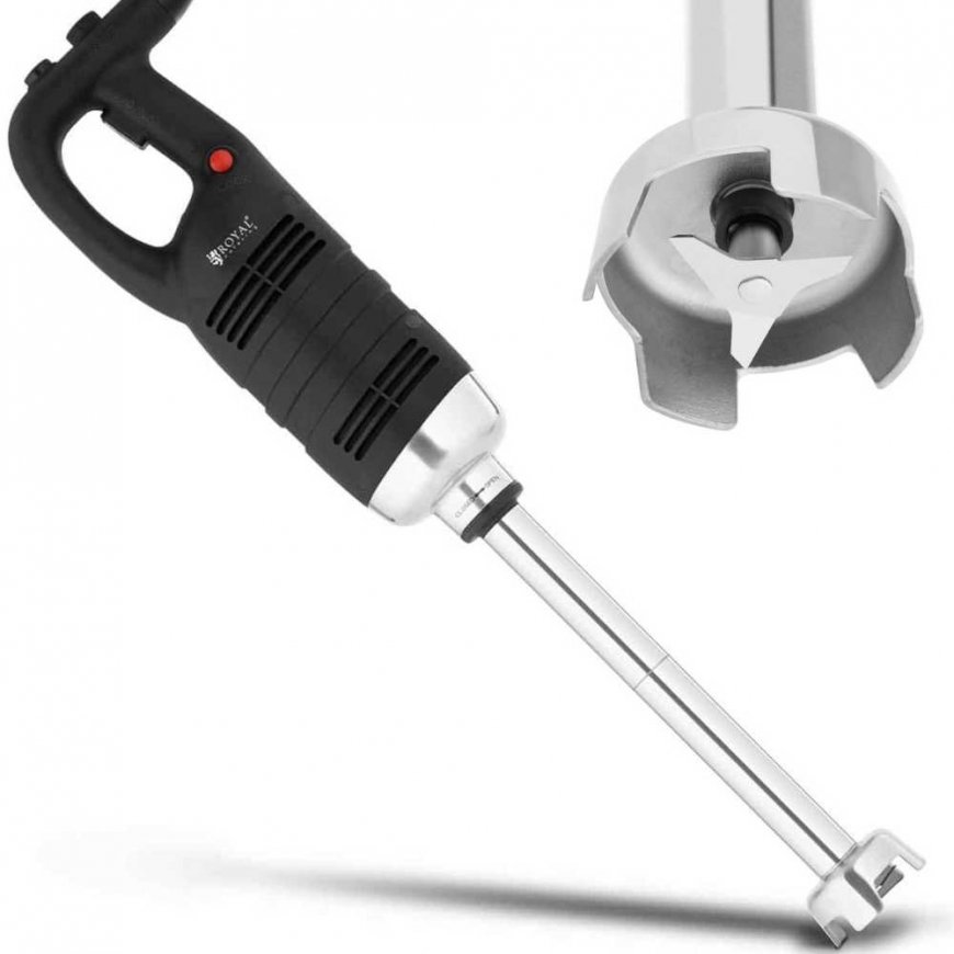 Royal Catering Hand mixer-blender with 400 mm long handle, 650 W, 8000-18000 rpm