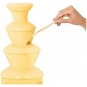 Royal Catering Chocolate fondue fountain, 4 levels, 230W, stainless steel Royal Catering Chocolate fondue fountain, 4 levels, 230W, stainless steel