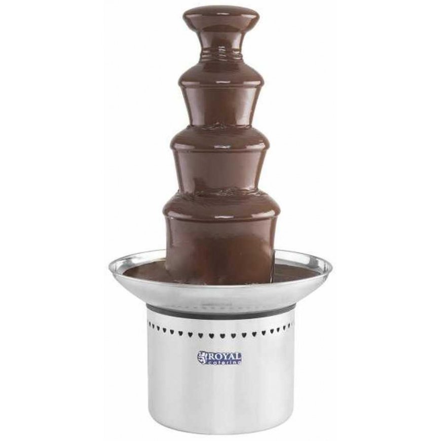 Royal Catering Šokolado fondiu fontanas, 4 aukštai, 230W, nerūdijantis plienas – 3