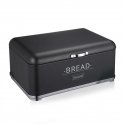 Feel Maestro MR1677-AR-BL bread box Rectangular Black Feel Maestro MR1677-AR-BL bread box Rectangular Black