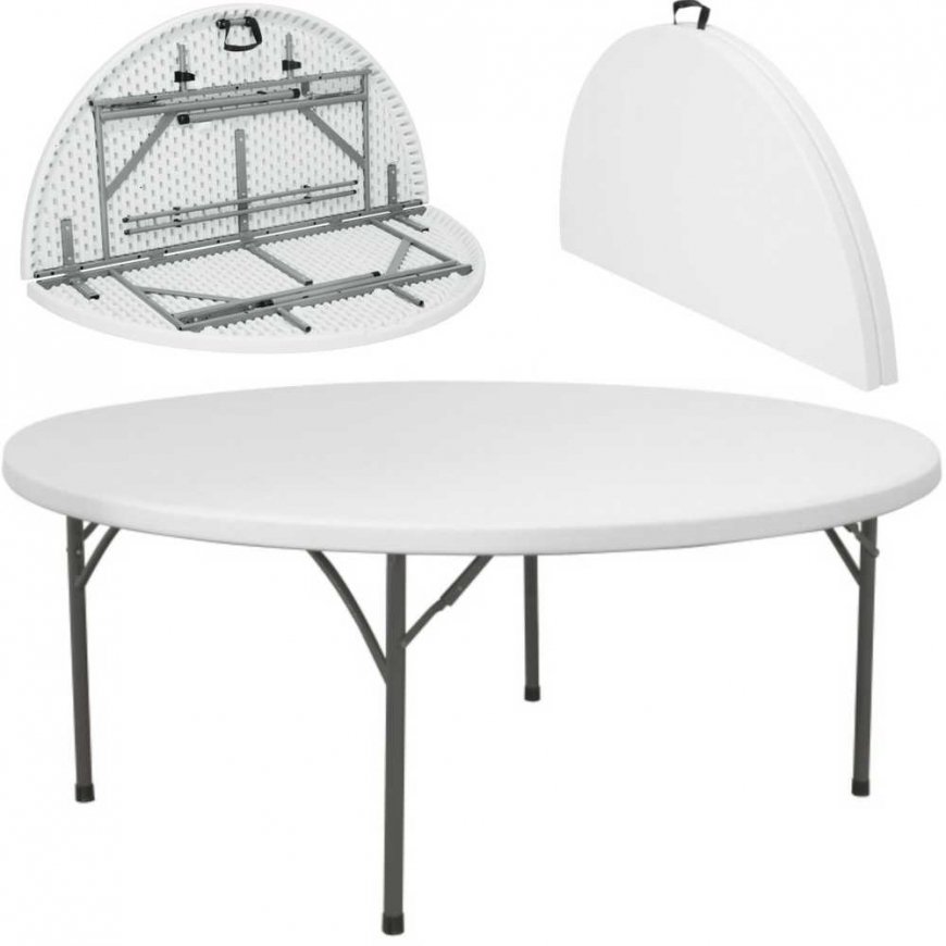 Folding table Hendi, 1500 x 740 mm