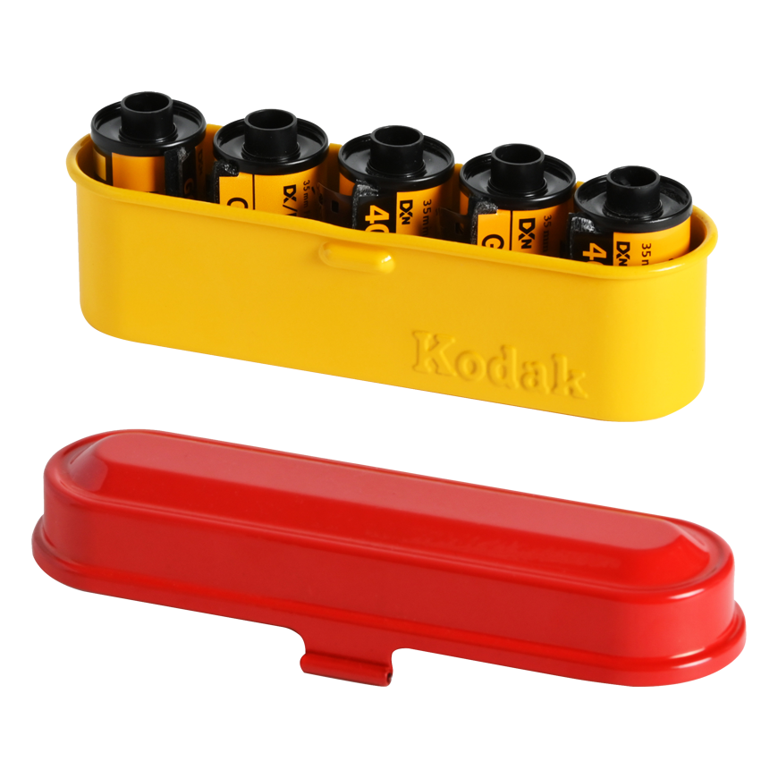 Kodak Film Case 135 (small) red/yellow