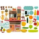 Lean Toys Pink kitchen for children 93.5 cm Lean Toys Pink kitchen for children 93.5 cm
