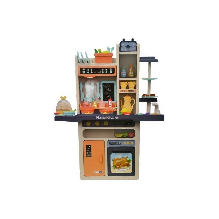 Lean Toys Pink kitchen for children 93.5 cm – 2