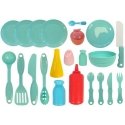 Lean Toys Pink kitchen for children 93.5 cm Lean Toys Pink kitchen for children 93.5 cm
