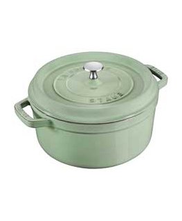STAUB LA COCOTTE Puodas żeliwny apvalus 6.7 ltr, miętowy
