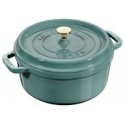 STAUB LA COCOTTE Puodas żeliwny apvalus 6.7 ltr, miętowy STAUB LA COCOTTE Puodas żeliwny apvalus 6.7 ltr, miętowy