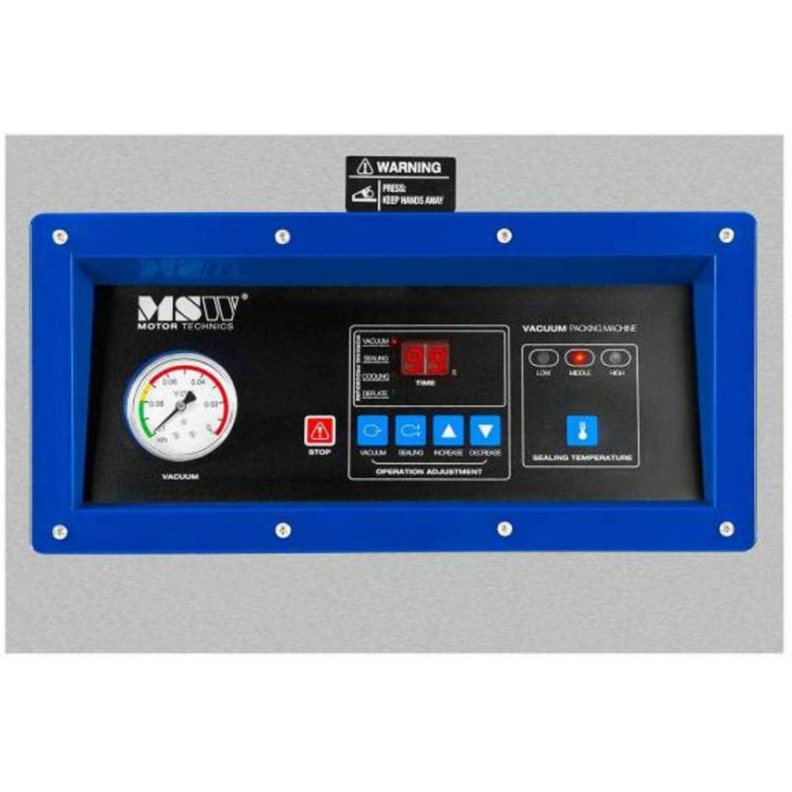 MSW Vacuum packaging machine 900W, stainless steel – 5