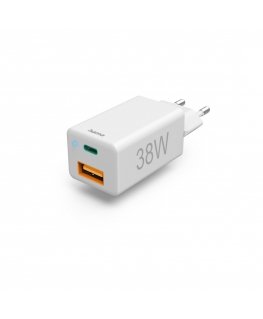 Hama 00201640 mobile device charger Smartphone, Tablet White AC Fast charging Indoor