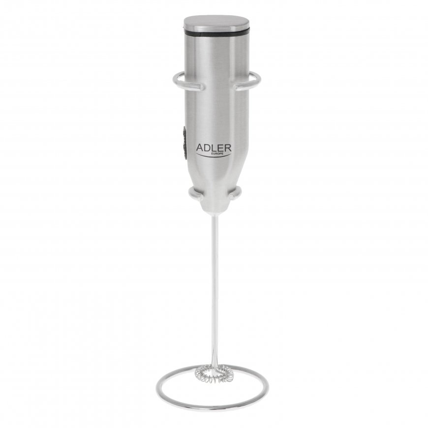 Adler AD 4500 milk frother/warmer Handheld electric Stainless steel