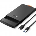 Ugreen 60353 tallennusaseman kotelo HDD-/SSD-kotelo musta 2.5" Ugreen 60353 tallennusaseman kotelo HDD-/SSD-kotelo musta 2.5"