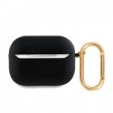 Guess PU Grained Classic Logo Case for AirPods Pro 2 Black Guess PU Grained Classic Logo Case for AirPods Pro 2 Black