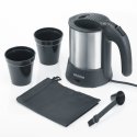 Severin 3646 elektrinis virdulys 0,5 L 1000 W Juoda, Nerūdijančiojo plieno
