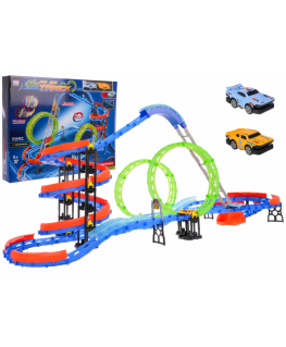 RoGer Extreme Race Track with Light and Sound Function 111pcs.