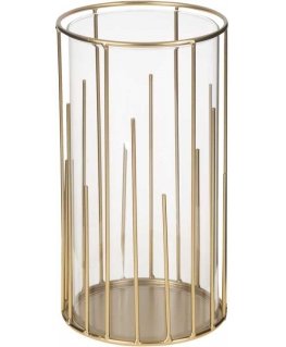 Myhome Lampion Golden Line 13,3 x 13,3 x 24,5 cm MY HOME
