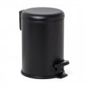 Pedal bucket 3L Nordic stainless steel|black Pedal bucket 3L Nordic stainless steel|black