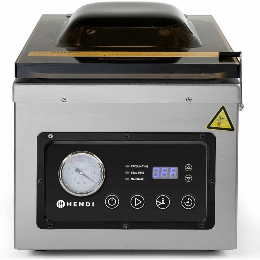 Vacuum packing 260mm 1000W Hendi, stainless steel