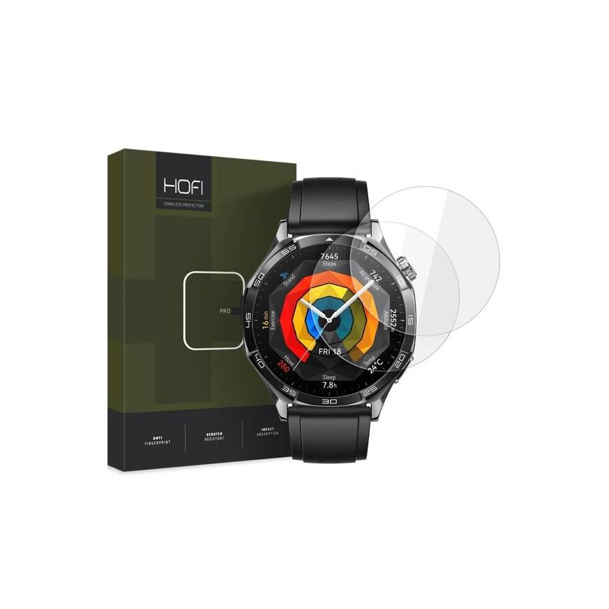 HOFI GLASS PRO+ 2-PACK HUAWEI WATCH GT 5 PRO (46 MM) CLEAR TEMPE – 2