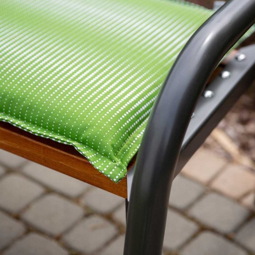 Patio bench cushion, green – 4