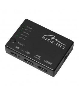 Media-Tech MT5207 video signālu komutators HDMI