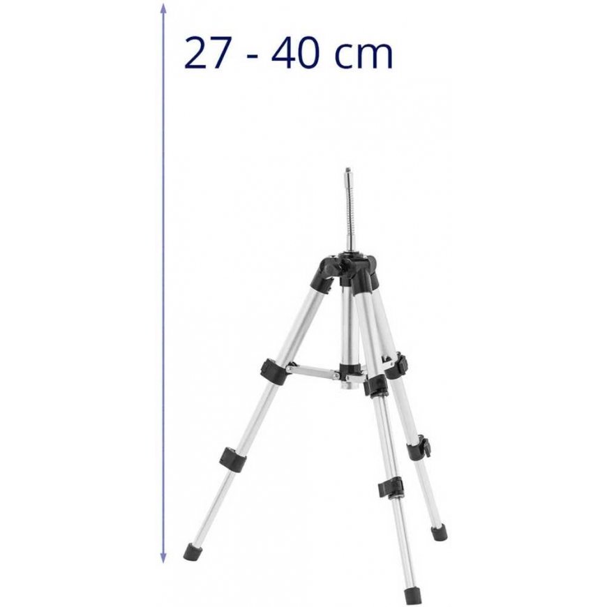 Steinberg Systems Reguliuojamas aliuminio trikojis lazeriui ir fotoaparatui 27-40 cm – 5