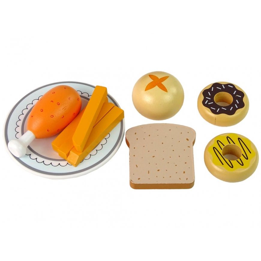 Lean Toys Medinė mikrobangų viryklė Mikrobangų krosnelė Maistas – 3