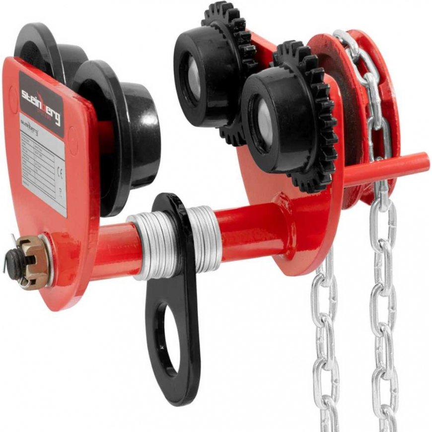 Steinberg Systems Rankinis pakabinamas vežimėlis su grandine, 60-110 mm, 1000 kg – 2