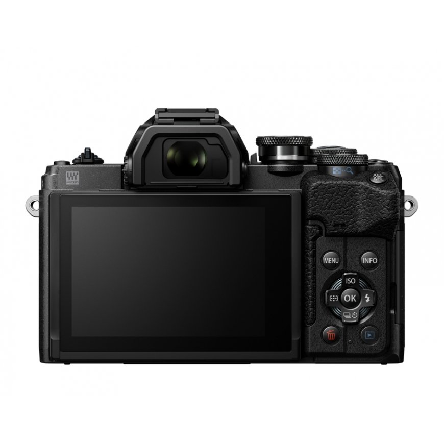 Olympus OM-D E‑M10 Mark IV 4/3" MILC-kere 20,3 MP Live MOS 5184 x 3888 pikslit Must – 3