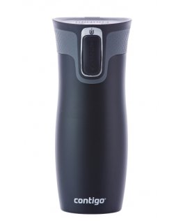 CONTIGO West Loop 470 ml Melns Nerūsējošs tērauds