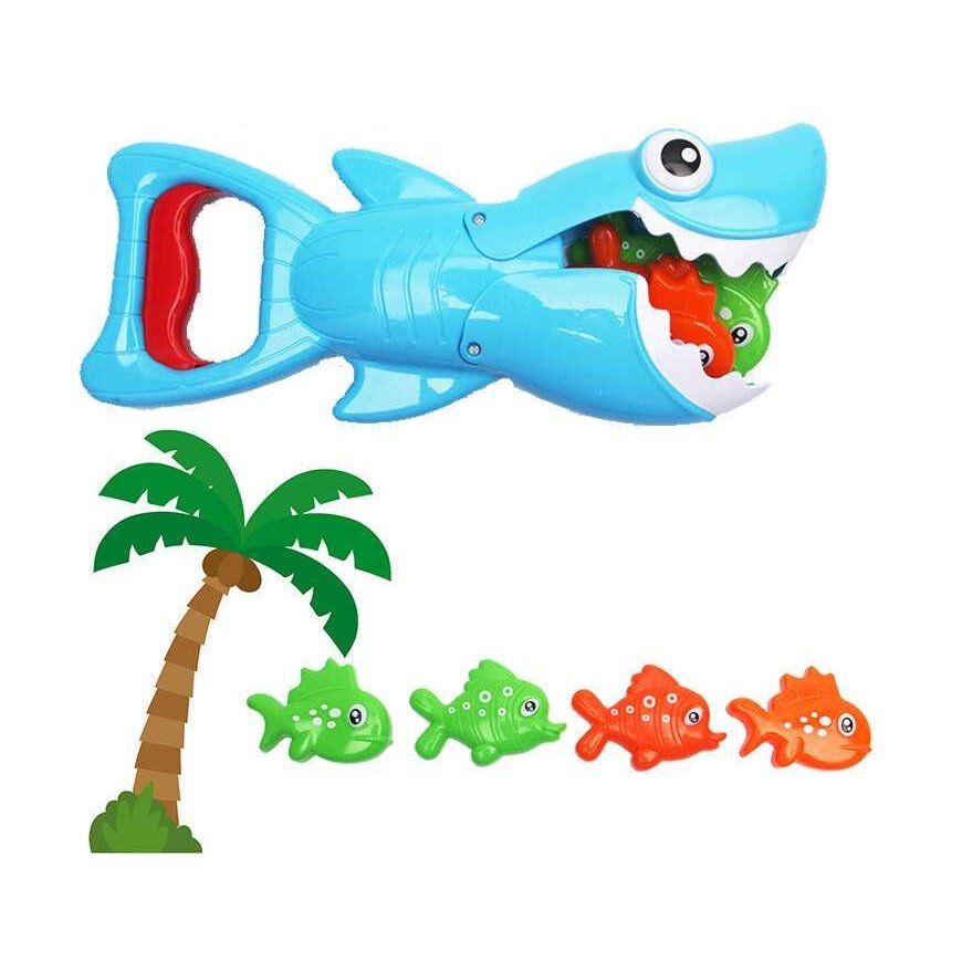 Lean Toys Swimming game set Shark Fish Hunter Blue – 2