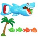 Lean Toys Swimming game set Shark Fish Hunter Blue
