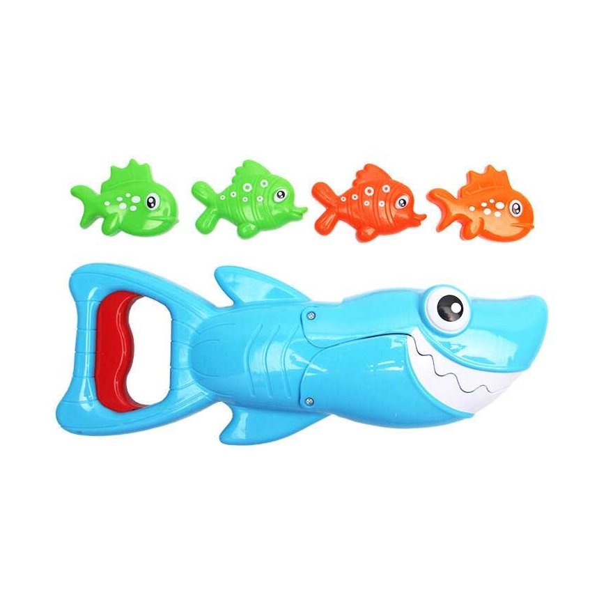 Lean Toys Swimming game set Shark Fish Hunter Blue – 3