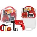Lean Toys Set Narzędzi w Walizce Drill Śruby Lean Toys Set Narzędzi w Walizce Drill Śruby