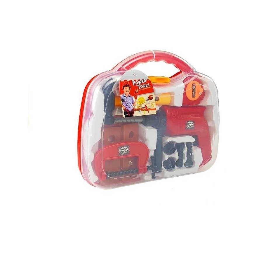 Lean Toys Set Narzędzi w Walizce Drill Śruby – 5