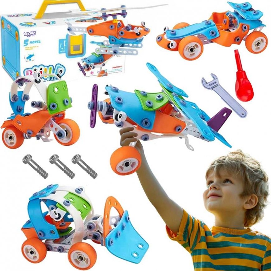 Woopie STEM Multi-functional 5-in-1 Building Blocks
