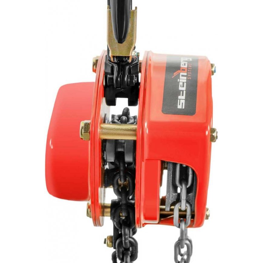 Steinberg Systems Manual chain hoist 2000 kg / 6 m, red – 3